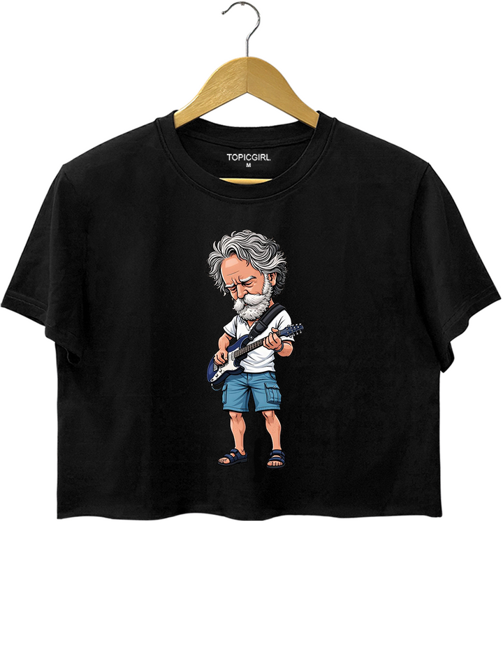 Bob Weir Grateful Dead Crop Top
