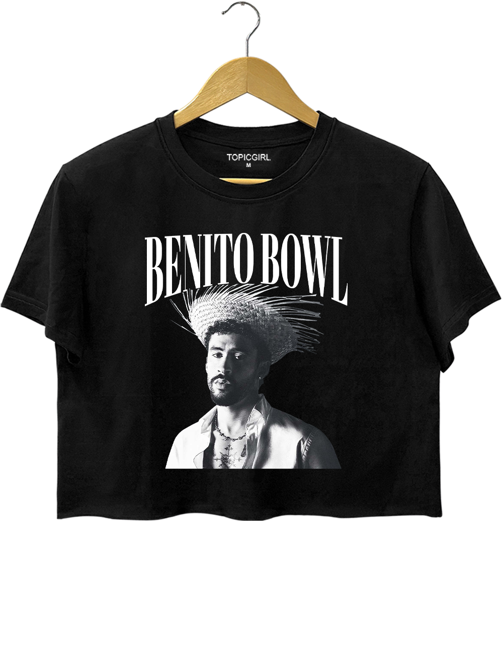 Bad Bunny Benito Bowl Crop Top