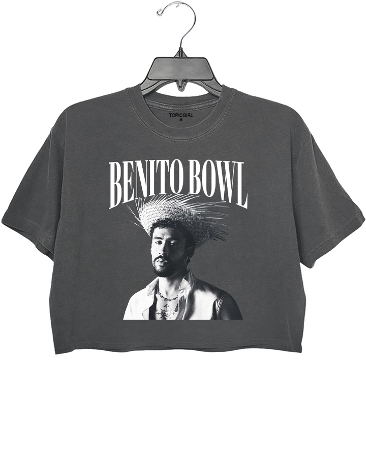 Bad Bunny Benito Bowl Crop Top