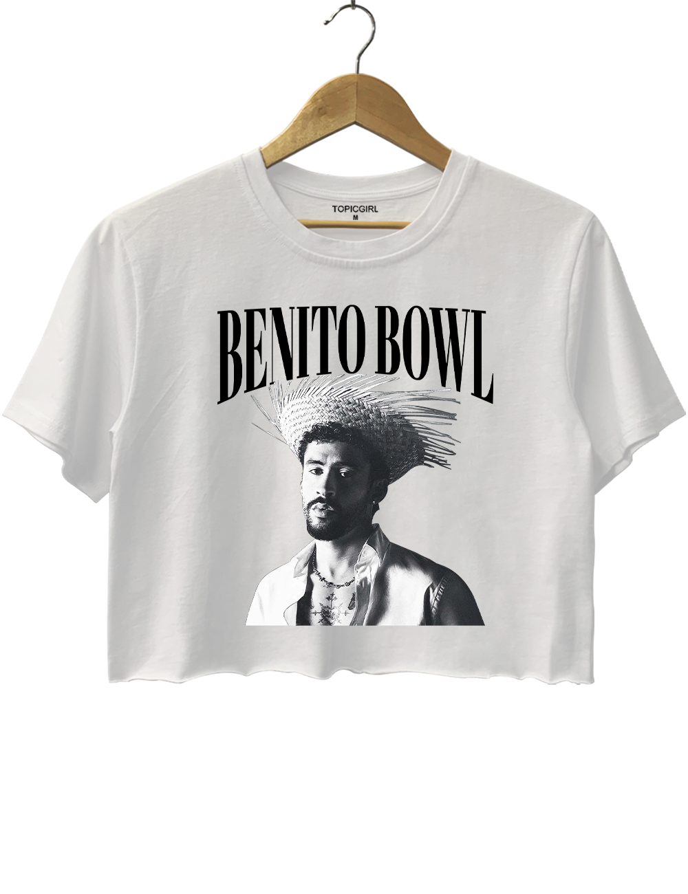 Bad Bunny Benito Bowl Crop Top