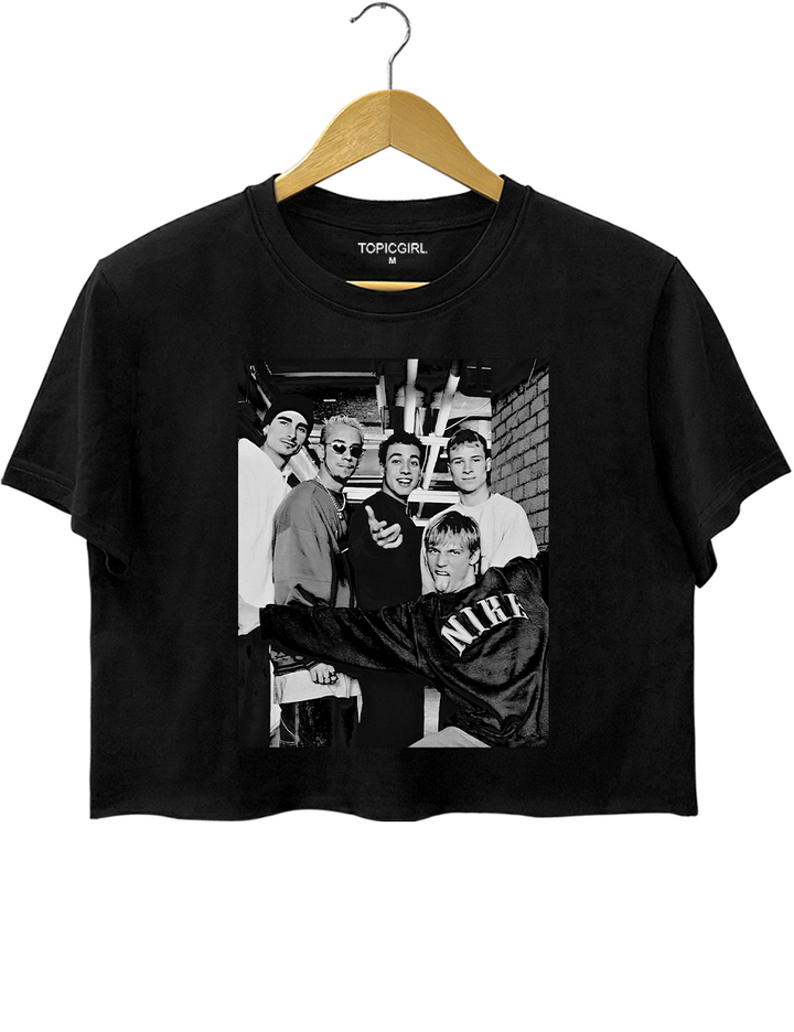 Vintage Backstreet Boys Into The Millennium Las Vegas 2026 Crop Top