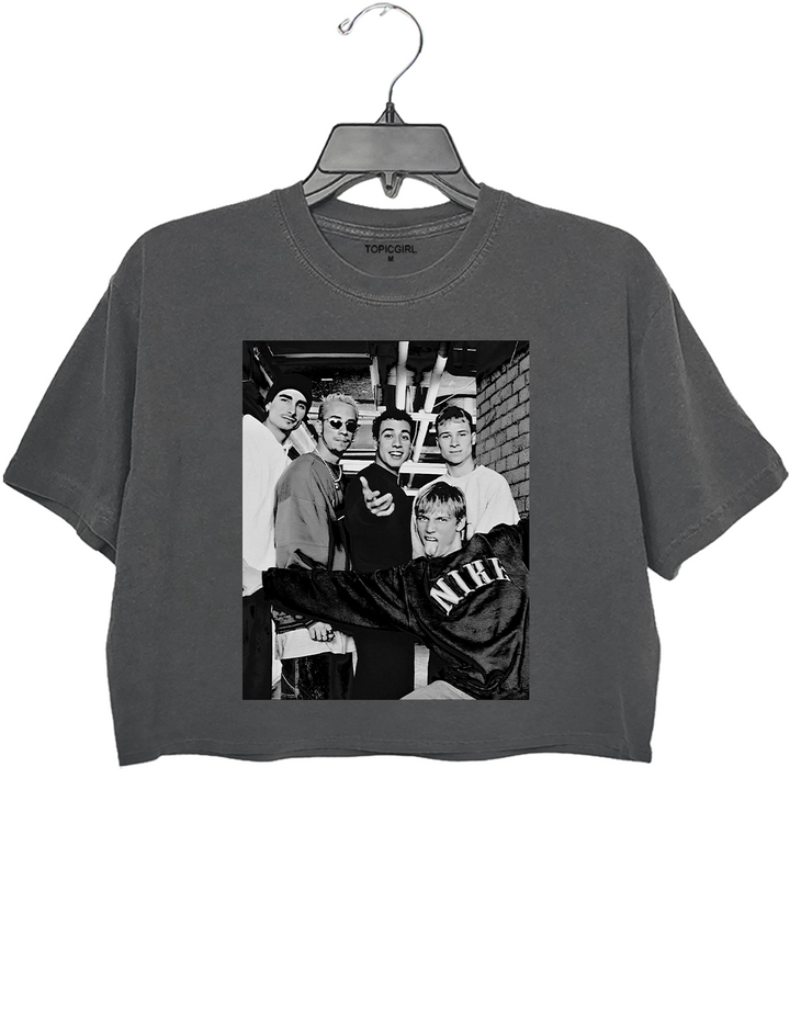 Vintage Backstreet Boys Into The Millennium Las Vegas 2026 Crop Top