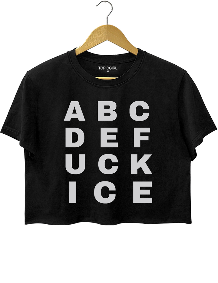 Abolish ICE Crop Top