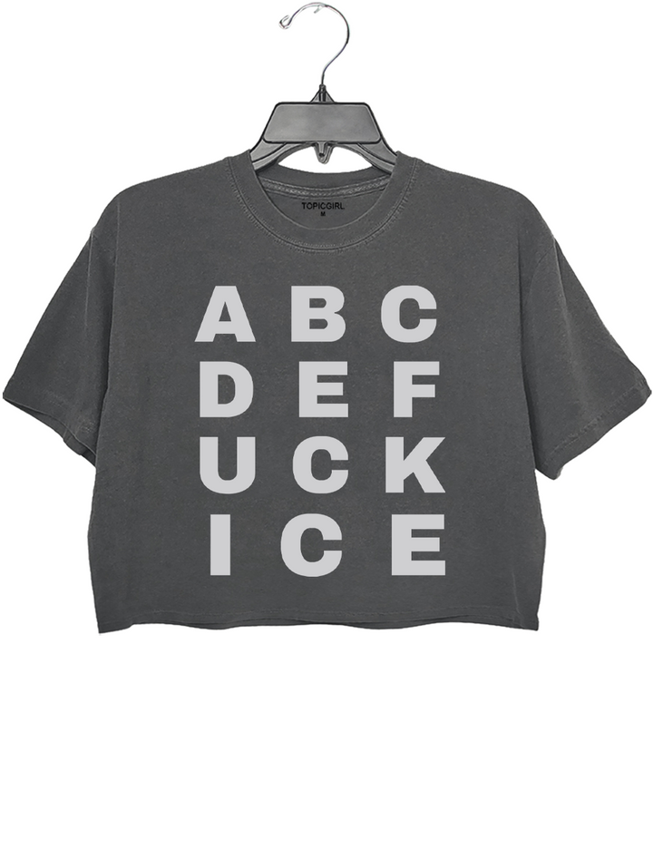 Abolish ICE Crop Top