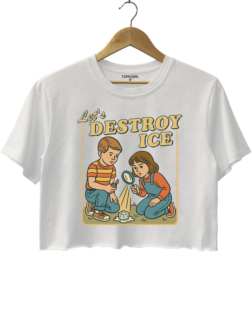 Let’s Destroy ICE Crop Top