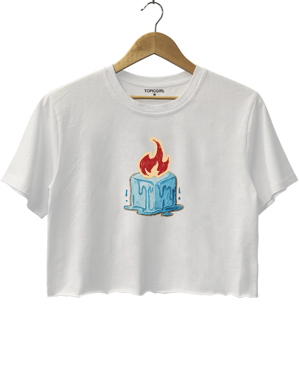 Ice Melting Crop Top