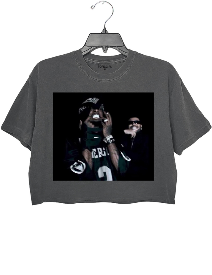 Playboi Carti The Weeknd Crop Top