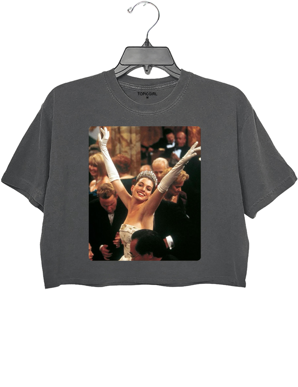 Vintage Anne Hathaway Genovia Princess Diaries Crop Top