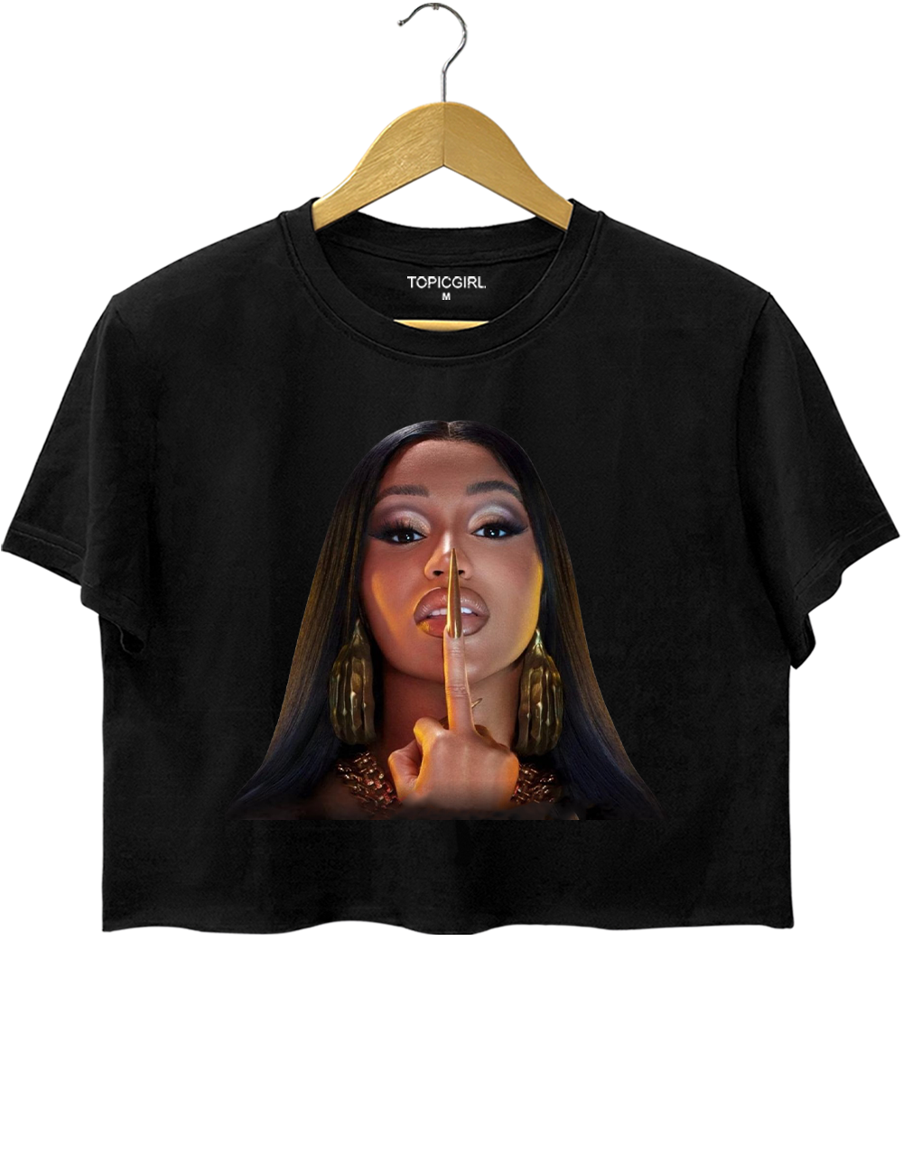 Cardi B Little Miss Drama Crop Top