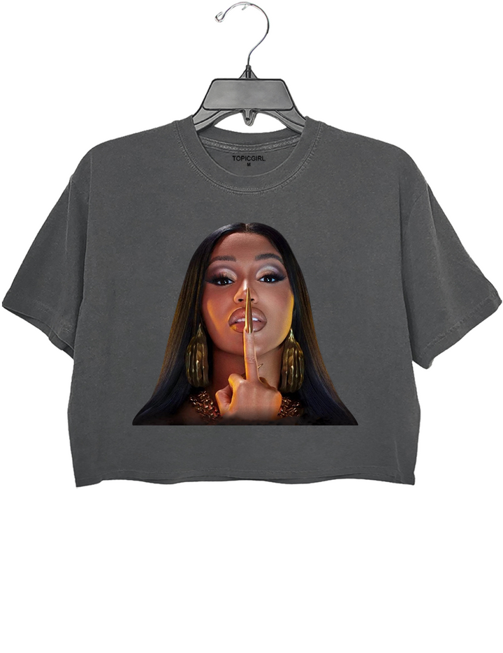 Cardi B Little Miss Drama Crop Top