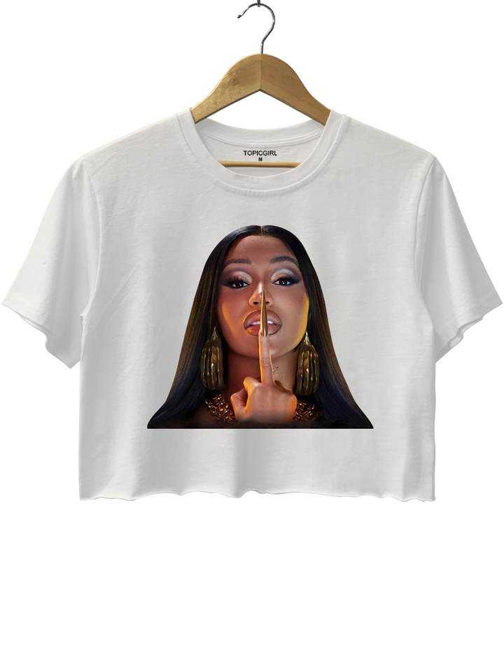 Cardi B Little Miss Drama Crop Top