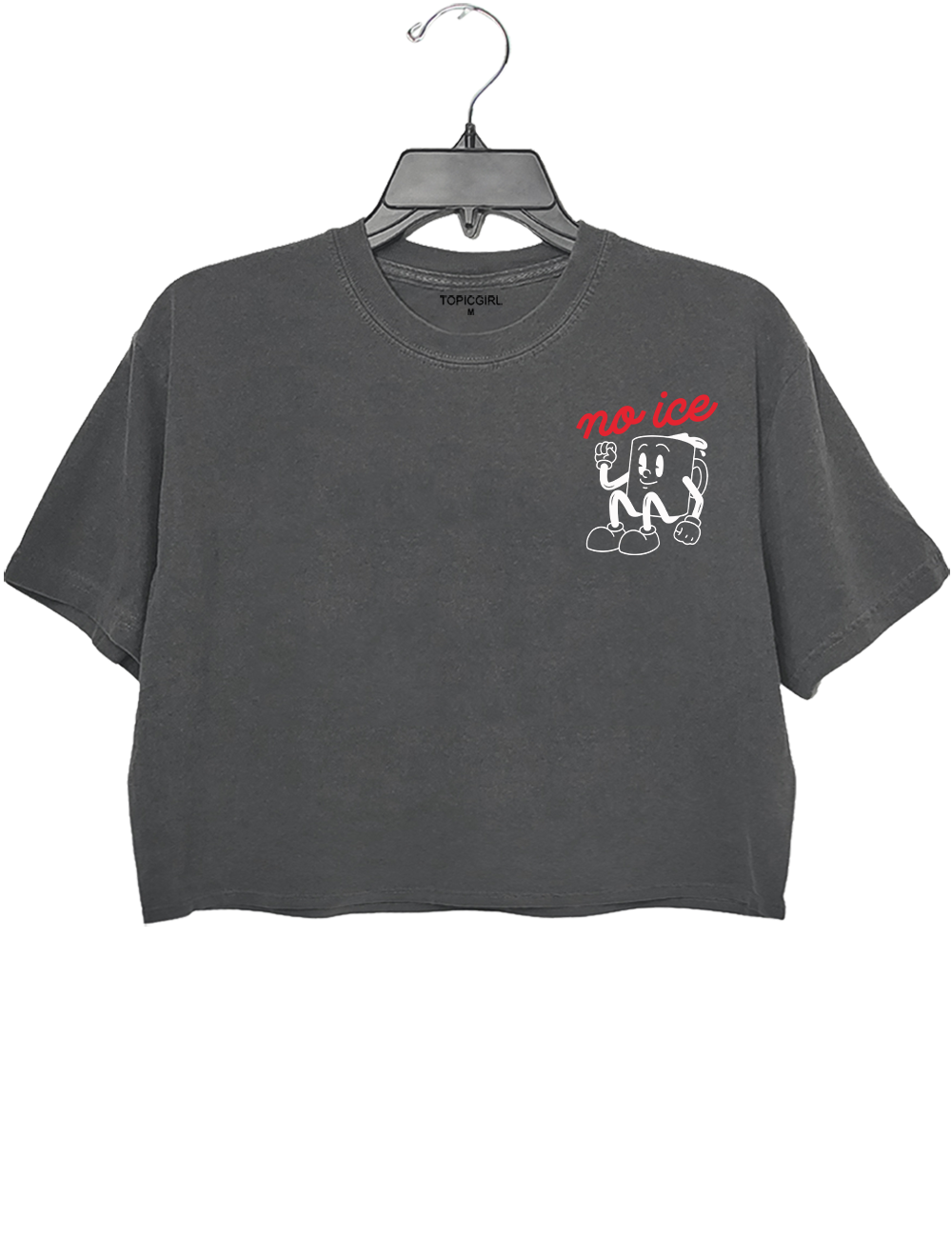 Retro Abolish ICE Crop Top