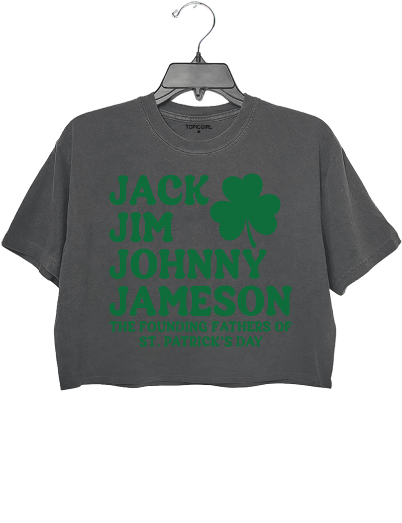 Funny St Patrick’s Day Irish Drinking Crop Top