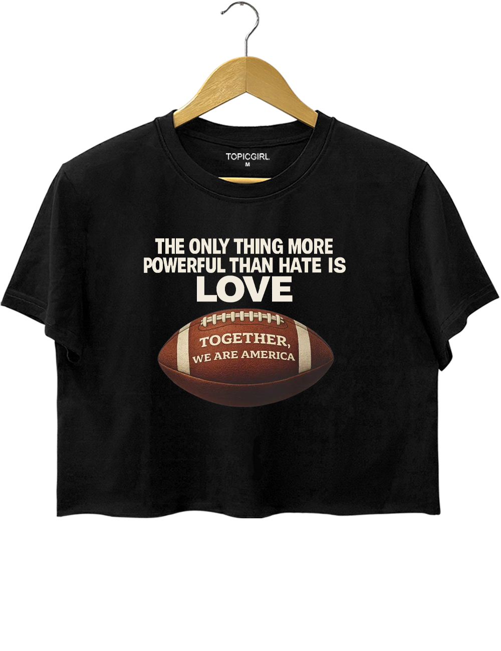 We Are America Bad Bunny Halftime Show Crop Top