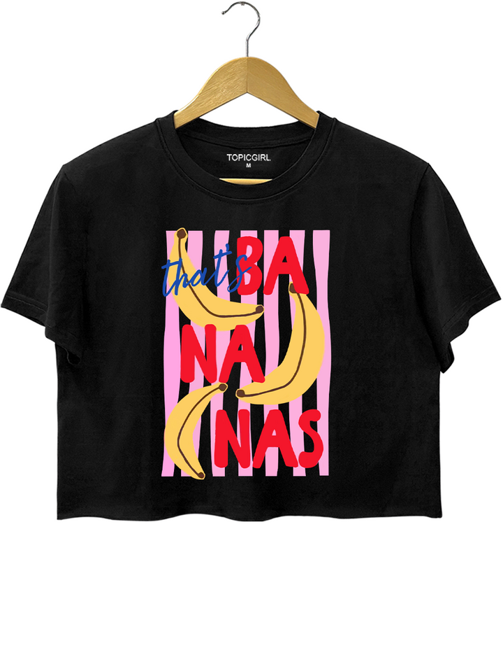 That's Bananas Crop Top