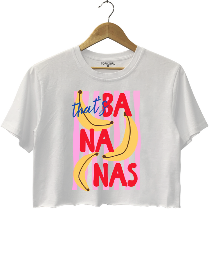 That's Bananas Crop Top