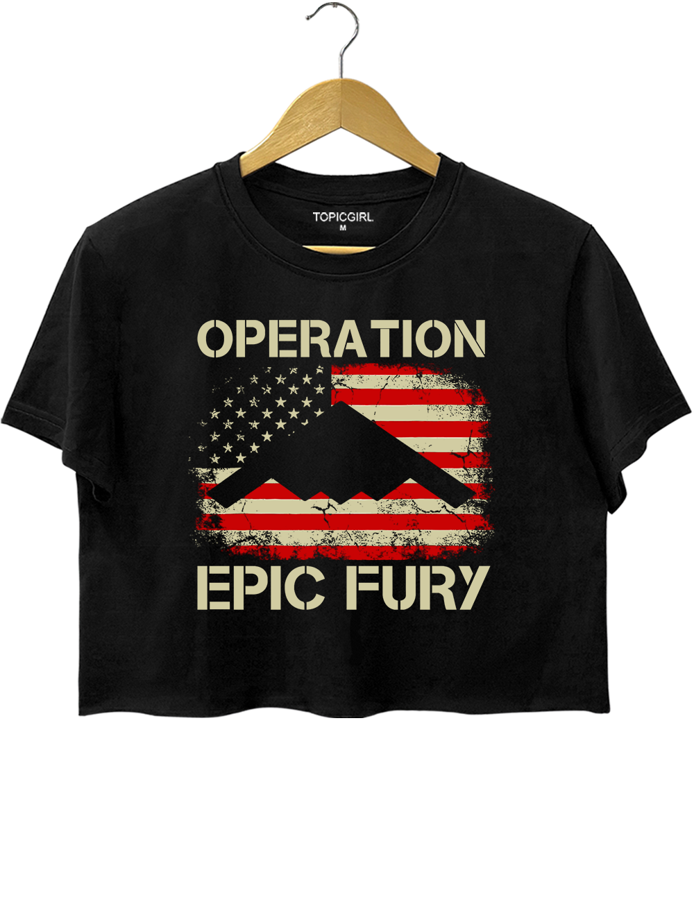 Operation Epic Fury Crop Top