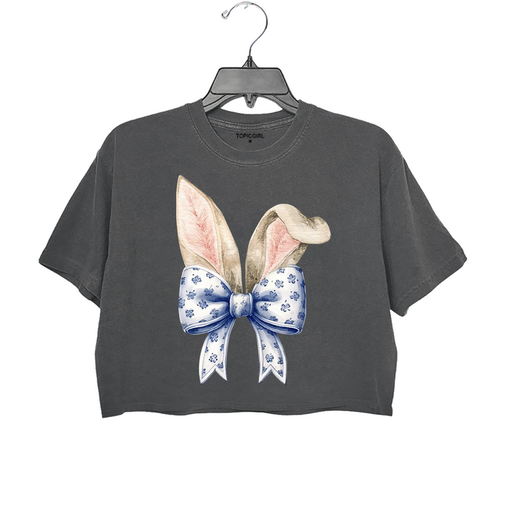 Easter Bunny Crop Top