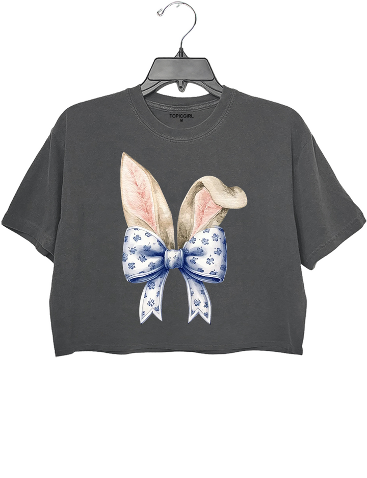 Easter Bunny Crop Top