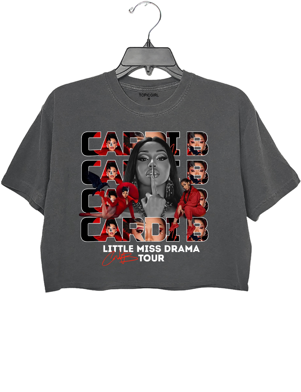 Cardi B Little Miss Drama Crop Top