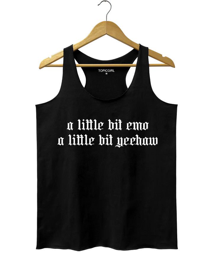 A Little Bit Emo A Little Bit Yeehaw Tank Top