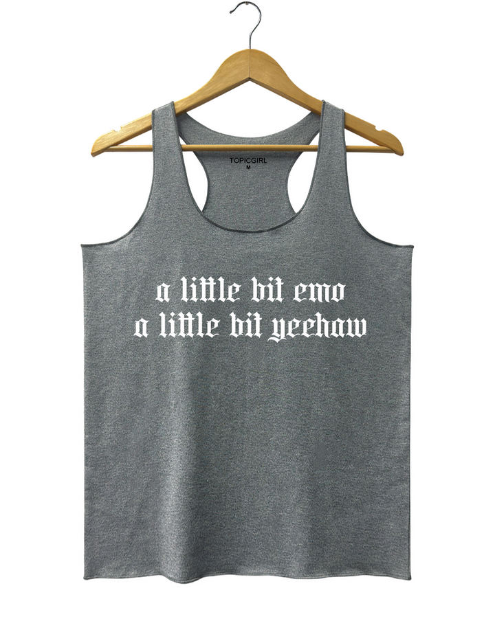 A Little Bit Emo A Little Bit Yeehaw Tank Top