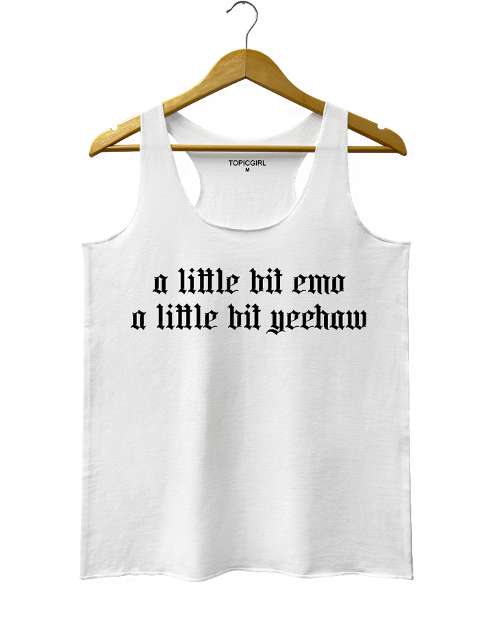 A Little Bit Emo A Little Bit Yeehaw Tank Top