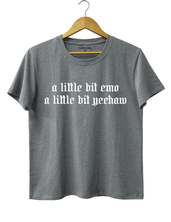 A Little Bit Emo A Little Bit Yeehaw Tee
