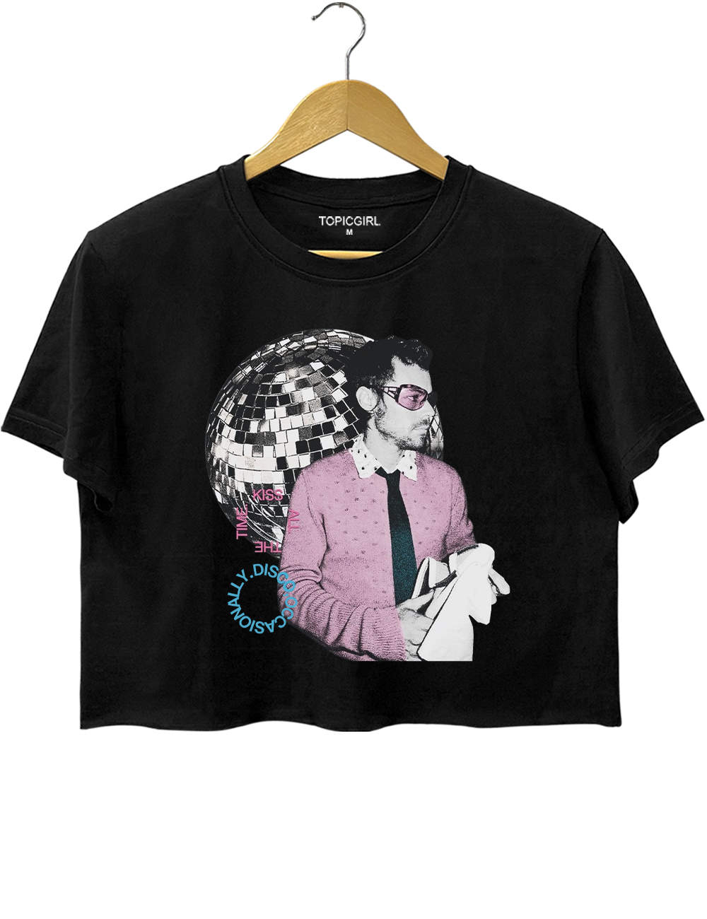 Kiss All The Time Harry Styles Crop Top