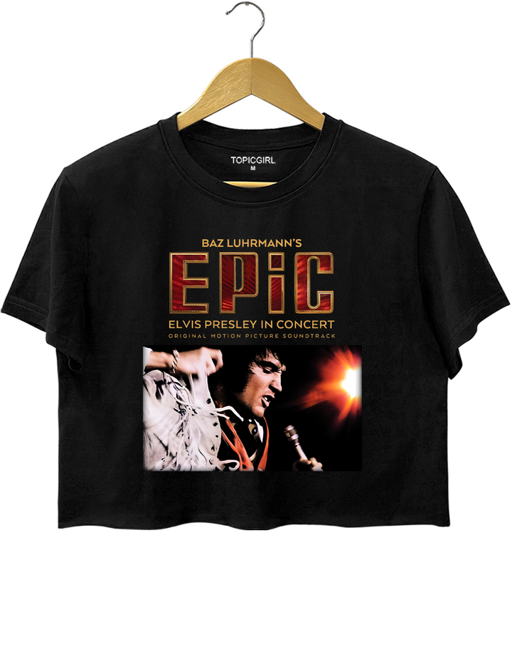 Elvis Presley In Concert 2026 Crop Top