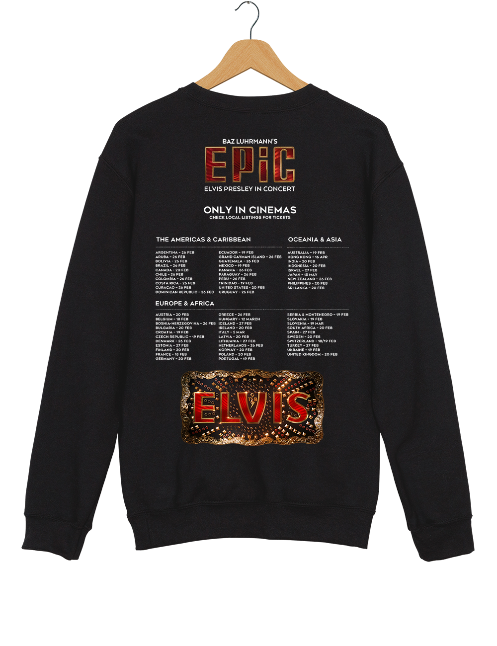 Elvis Presley In Concert 2026 Sweatshirt