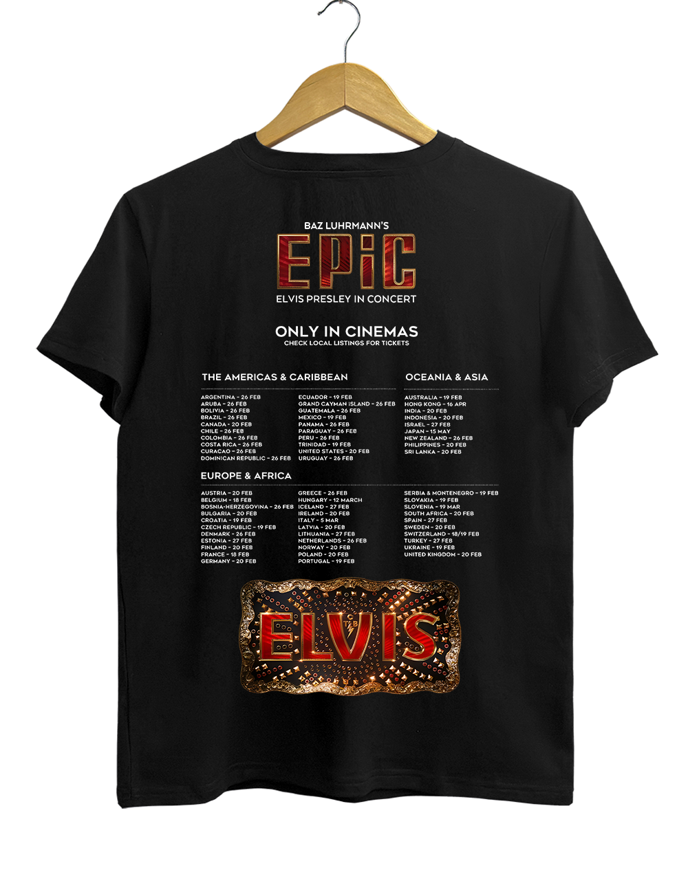 Elvis Presley In Concert 2026 Tee