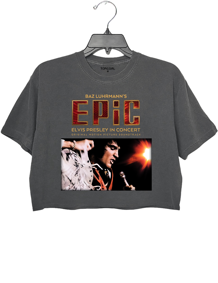 Elvis Presley In Concert 2026 Crop Top