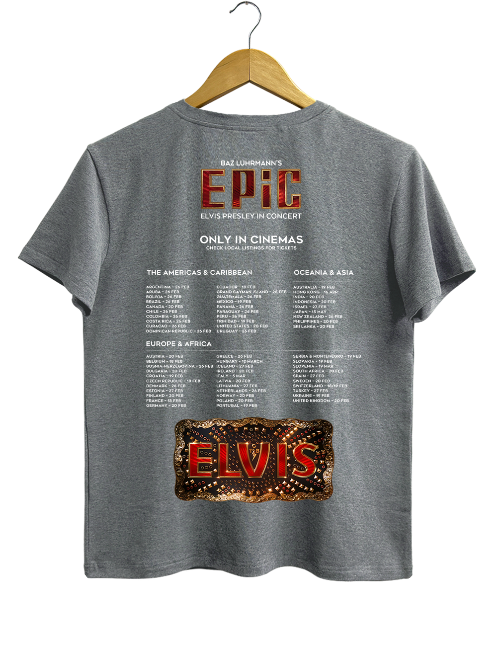 Elvis Presley In Concert 2026 Tee
