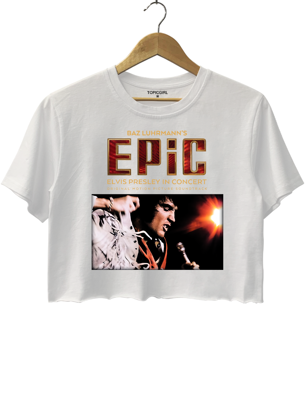 Elvis Presley In Concert 2026 Crop Top