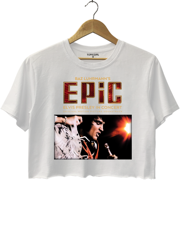 Elvis Presley In Concert 2026 Crop Top
