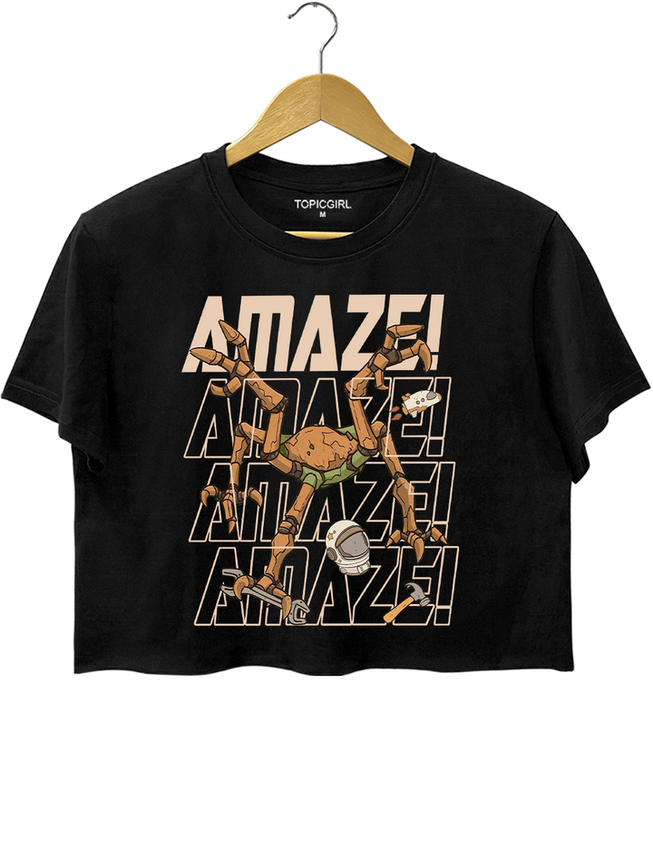 Rocky Amaze Hail Mary Crop Top