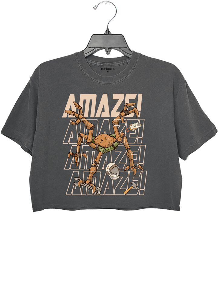 Rocky Amaze Hail Mary Crop Top
