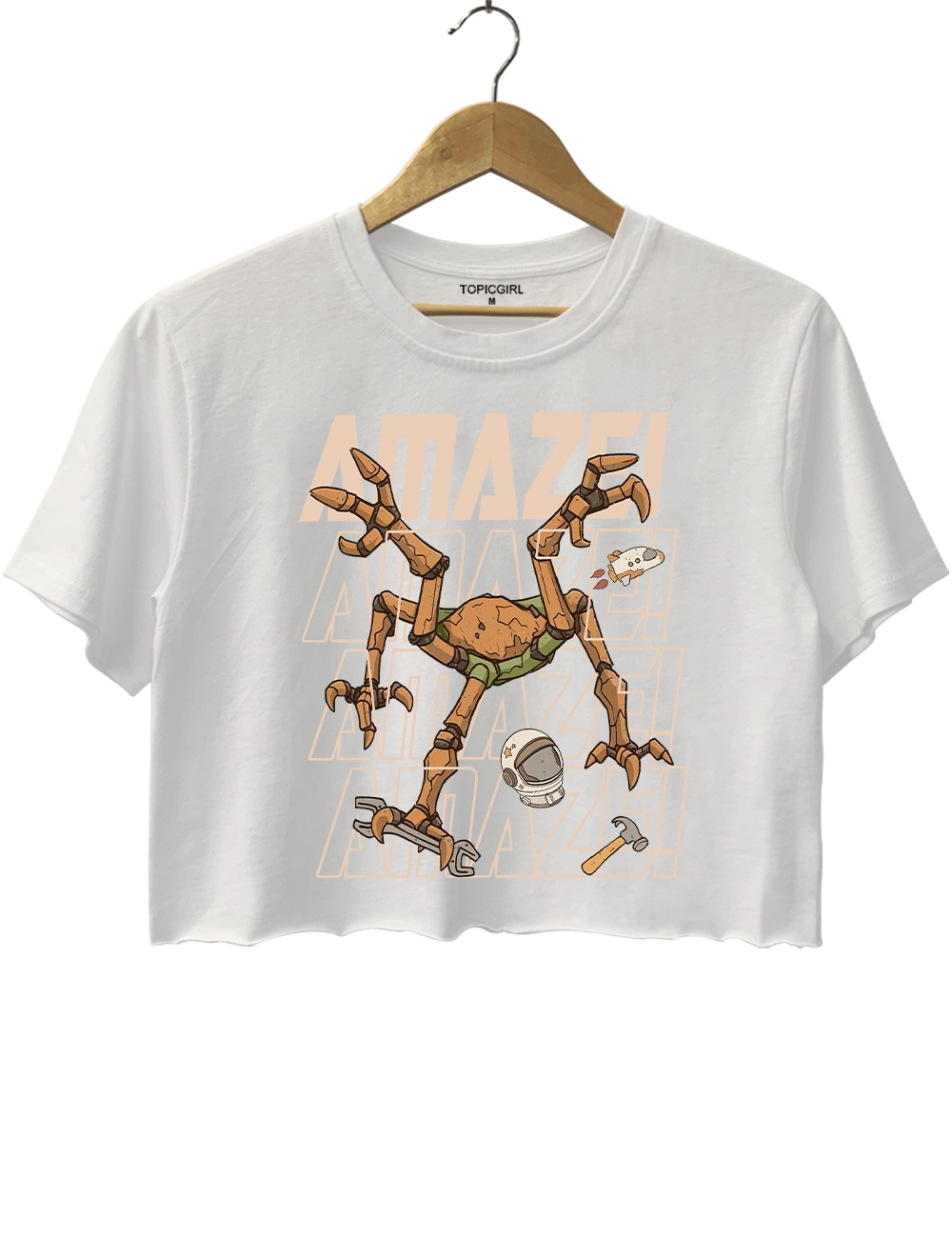 Rocky Amaze Hail Mary Crop Top