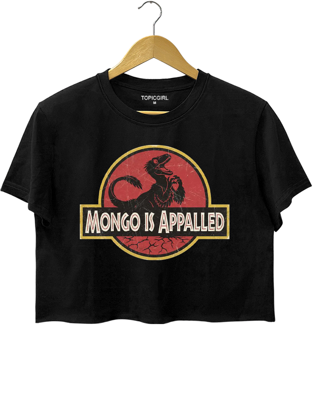 Mongo Is Appalled Donut Dungeon Crawler Crop Top