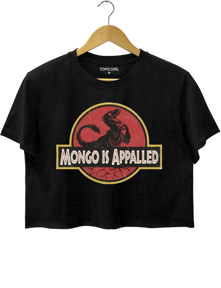 Mongo Is Appalled Donut Dungeon Crawler Crop Top