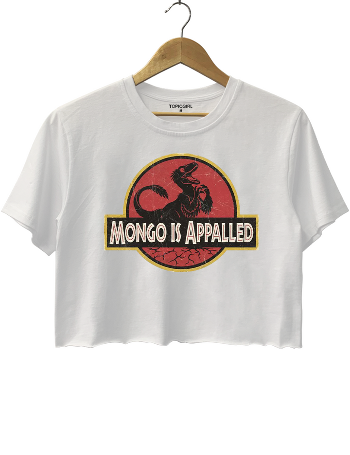 Mongo Is Appalled Donut Dungeon Crawler Crop Top