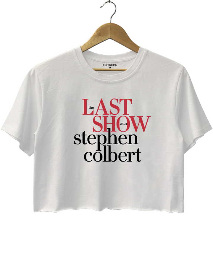 The Last Show with STEPHEN COLBERT 2026 Crop Top