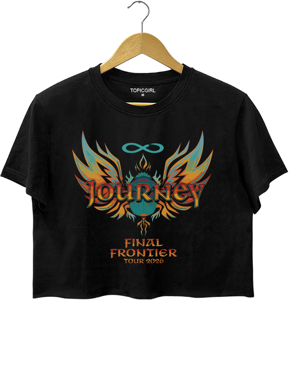 Journey Final Frontier Tour 2026 Crop Top