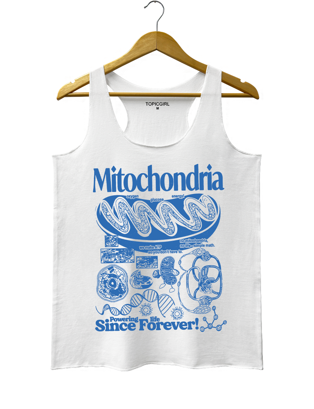 Mitochondria Vintage Science Tank Top