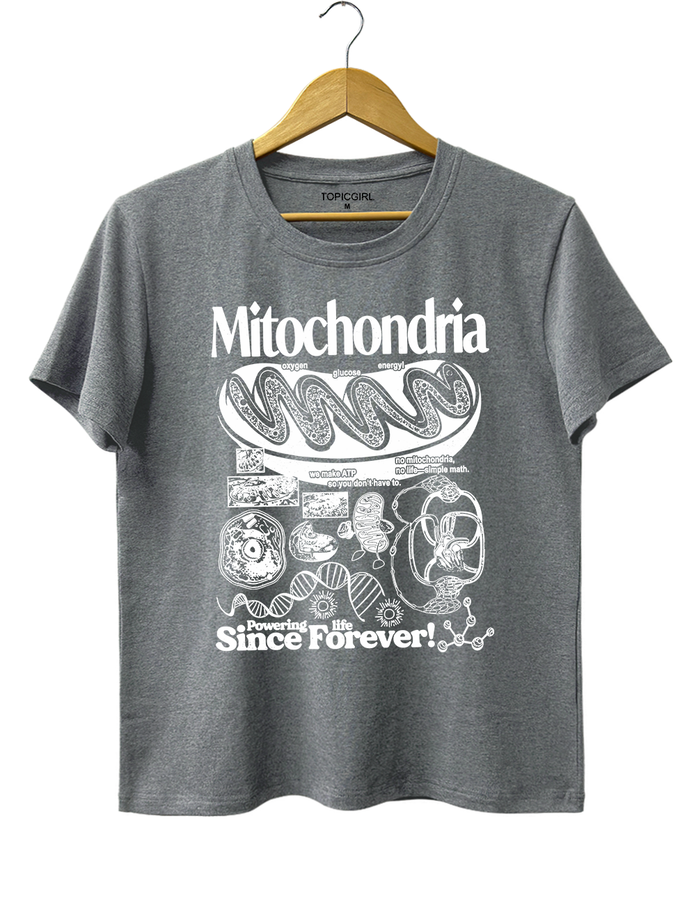 Mitochondria Vintage Science Tee