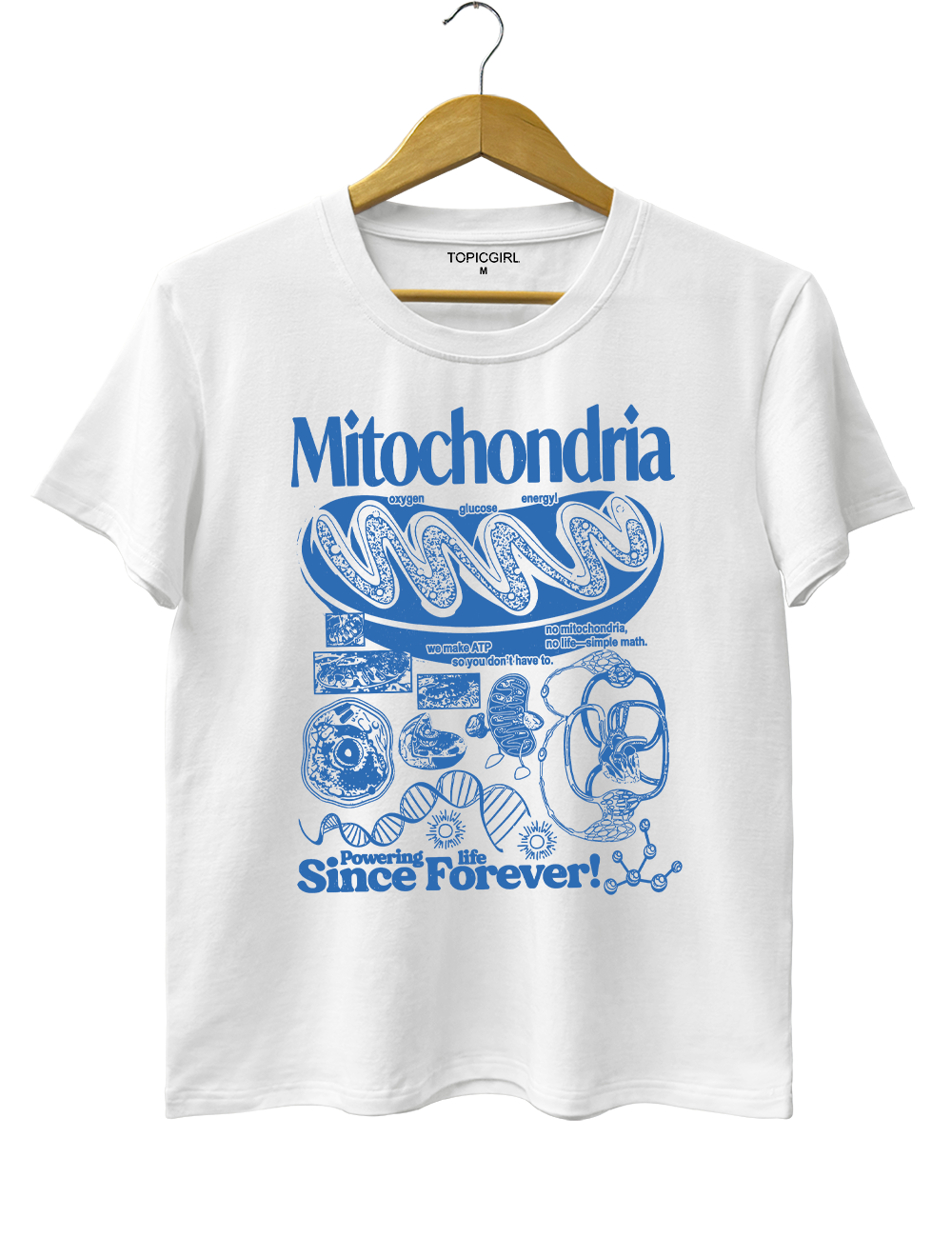 Mitochondria Vintage Science Tee