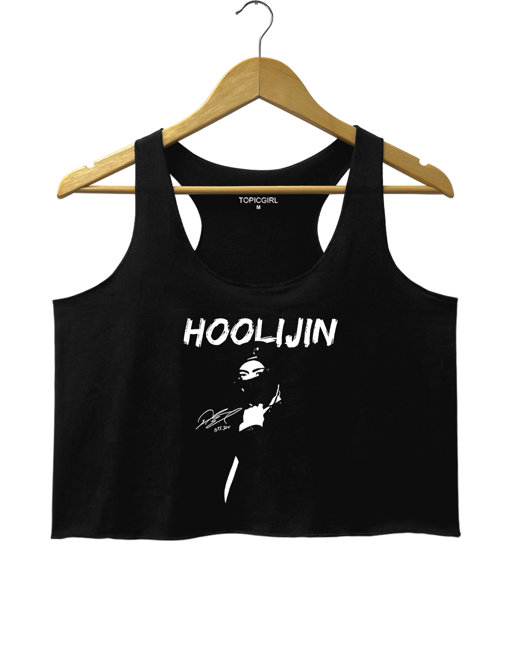 Hoolijin Meme BTS Arirang Crop Tank Top
