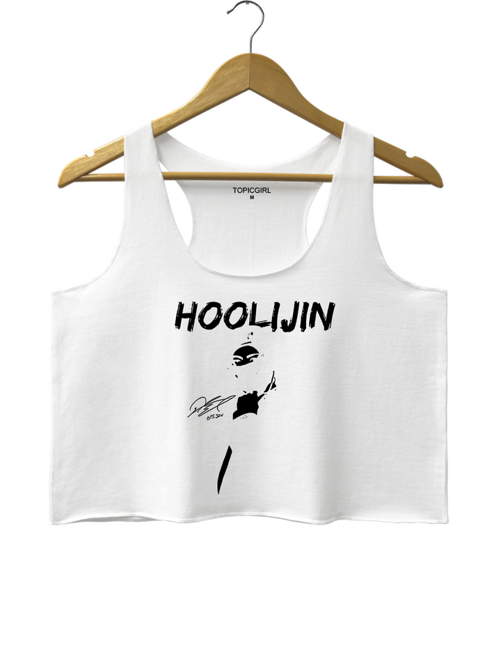 Hoolijin Meme BTS Arirang Crop Tank Top