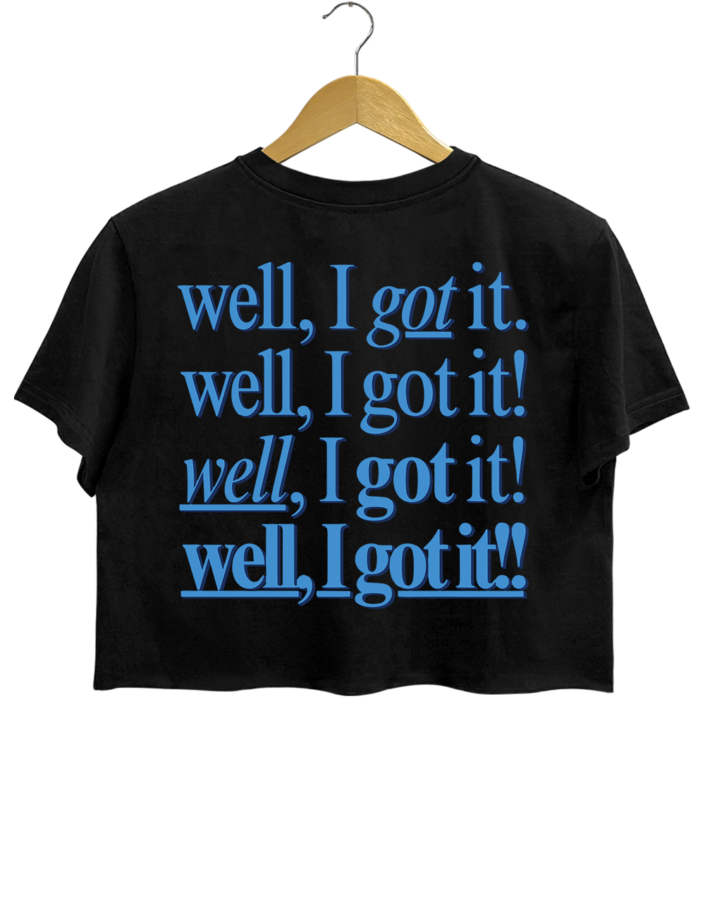 Well I Got It Crop Top